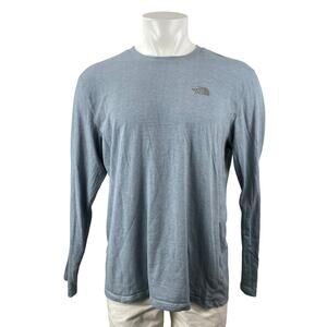 The North Face Gray Crew Neck Long Sleeve Sweater Sweatshirt Tee T-Shirt Top XL